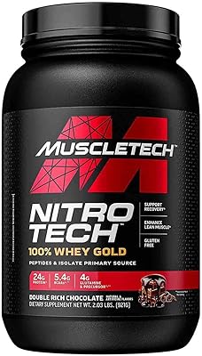 Muscletech nitro tech 100 % protéines en poudre pour développer les muscles, saveur