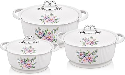 Casserole isotherme access en acier inoxydable de sephora (lot de 3 pièces, 1l, 2l, 3l, blanc). Avec plus de 300 000 références disponibles, DIAYTAR COTE D'IVOIRE est la destination idéale pour les consommateurs ivoiriens qui cherchent à acquérir des produits de qualité à des prix abordables. La boutique en ligne offre également la possibilité de livraison à domicile, ce qui facilite l'achat en ligne pour les clients.