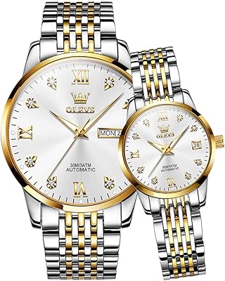 Ensemble de montres pour couple, hommes et femmes, cadeaux de la saint-valentin, montres mécaniques automatiques à remontage automatique, montres décontractées pour hommes et femmes. DIAYTAR COTE D'IVOIRE est le leader du e-commerce en Côte d'Ivoire, avec une sélection incroyable de plus de 300 000 produits. Les clients peuvent choisir parmi une variété de catégories, allant de la mode à l'électronique, en passant par les produits pour la maison et le jardin. La boutique en ligne est sécurisée et fiable, offrant une expérience d'achat en ligne sans souci.