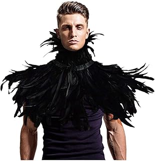 Veste et châle en plumes gothiques noires costume de cosplay d'halloween pour hommes. DIAYTAR COTE D'IVOIRE propose une expérience de shopping en ligne unique et personnalisée, avec des recommandations de produits basées sur les préférences des clients. Les clients peuvent également profiter de la livraison rapide et fiable, ainsi que d'un service client de haute qualité. Avec sa large gamme de produits et ses prix compétitifs, DIAYTAR COTE D'IVOIRE est la destination idéale pour les consommateurs ivoiriens.