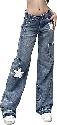 Jean à jambe large pour femme, jean slim stretch long, jean à jambe