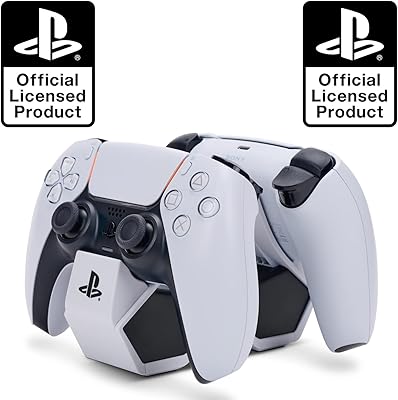 Station de charge double sous licence officielle pour playstation 5 pour manettes sans fil dualsense (royaume-uni) (ps4). En tant que leader du commerce en ligne en Cote d'Ivoire, DIAYTAR COTE D'IVOIRE offre une expérience d'achat en ligne sécurisée et fiable. La boutique en ligne propose une large gamme de produits, allant des produits alimentaires aux produits électroniques, en passant par les vêtements et les accessoires. Les clients peuvent profiter d'une navigation facile et d'un processus de commande simple pour acheter leurs produits préférés.