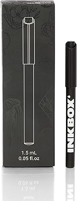 Boîte d'encre marqueur de tatouage à main levée, conception temporaire longue durée, adaptée