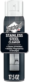 Nettoyant pour acier inoxydable scotchgard 7966-sg, 17,5 oz (495 ml), anti-déversement, protection contre