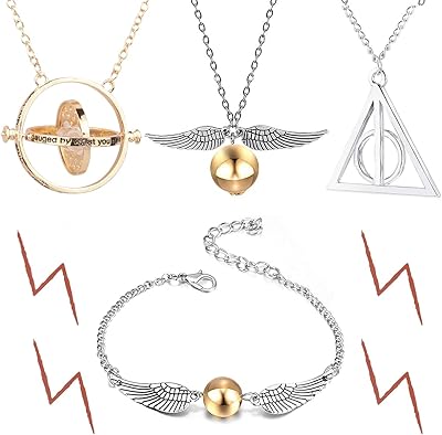 4pcs collier et bracelet harry potter avec breloque collier à breloques pour coffrets cadeaux des fans de harry, taille unique, métal, sans pierres précieuses. DIAYTAR COTE D'IVOIRE, avec son immense catalogue de plus de 300000 articles, devient l'incontournable des ventes en ligne en Côte d'Ivoire. La boutique se distingue par sa capacité à proposer tout ce dont les clients ont besoin, des produits électroménagers aux accessoires de mode, tout en offrant une expérience d'achat fluide et sécurisée. Les avantages de la boutique incluent des délais de livraison rapides et des équipes de support dédiées.