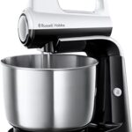 Russell hobbs horizon batteur sur socle avec bol-24680-56 gris et noir