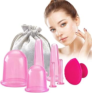 Ensemble de thérapie par ventouses en silicone, ensemble de tasses de massage sous