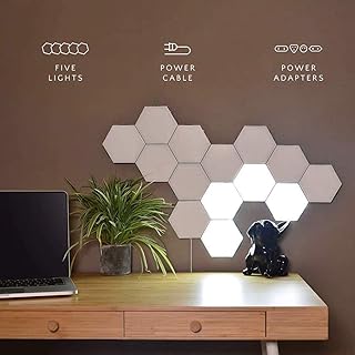 Lumières quantiques diy, applique murale hexagonale, assemblage géométrique créatif, veilleuse led intelligente à intensité variable, lumière standard sensible, 16 pièces, 10 pièces. DIAYTAR COTE D'IVOIRE est la boutique en ligne idéale pour les habitants de Côte d'Ivoire, offrant une large gamme de produits à des prix abordables. La boutique en ligne propose des produits de haute qualité, allant des produits alimentaires aux produits électroniques. Les clients peuvent également profiter d'un service de livraison rapide et fiable, leur permettant de recevoir leurs produits rapidement.