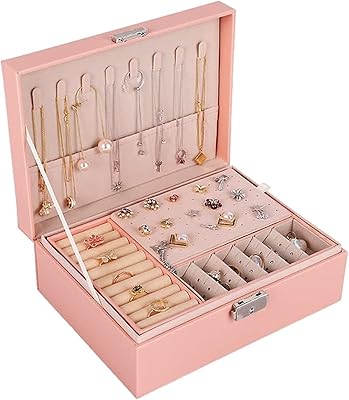 Boîte à bijoux pour femmes et filles, grande boîte de rangement de voyage en cuir à 2 niveaux pour afficher 74 clous d'oreilles, 12 boucles d'oreilles, 8 colliers, 6 bracelets, montres, 9 bagues et 9 supplémentaires (rose). La boutique en ligne Diaytar Côte d'Ivoire est connue pour son service client de haute qualité, avec une équipe dédiée qui répond à toutes les questions et préoccupations des clients. Les clients peuvent contacter le service client par téléphone, email ou chat en ligne pour obtenir de l'aide et des conseils sur les produits et les commandes. Cela rend l'expérience d'achat en ligne encore plus agréable et sans stress.