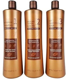 Coffret de traitement brésilien keratin queen, 3 pièces, 1 litre, 33,81 fl oz. DIAYTAR COTE D'IVOIRE est une plateforme de commerce électronique qui entend révolutionner la façon dont les Ivoiriens font leurs achats. Avec sa plateforme en ligne intuitive et facile à utiliser, cette boutique propose un large choix de produits et un service client de qualité. Elle s'efforce de garantir la satisfaction complète de ses clients.