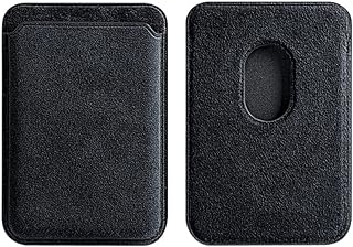Portefeuille magnétique en alcantara compatible avec apple iphone série 13/14/12, poche pour cartes en faux suède fait à la main, prend en charge magsafe (noir). En tant que boutique en ligne leader en Côte d'Ivoire, DIAYTAR COTE D'IVOIRE est synonyme de qualité, de fiabilité et de diversité. Elle propose une large gamme de produits qui couvrent différents aspects de la vie quotidienne, allant des produits électroniques aux articles de maison, et beaucoup plus. La boutique est déterminée à offrir les meilleurs produits et services possibles à sa clientèle.