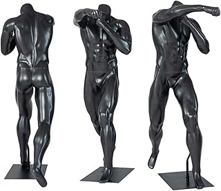 Support de mannequin de torse amovible et réglable pour tout le corps, modèle
