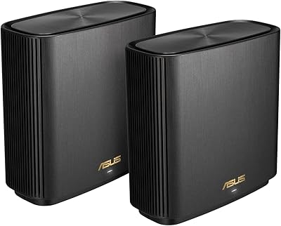 Système wi-fi tri-bande asus zen xt9 ax7800 (2 pièces), 802.11ax, jusqu'à 5 700 pieds carrés et plus de 6 pièces, emish, sécurité internet gratuite à vie, contrôle parental, facile à configurer , port réseau large 2,5g. Avec plus de 300000 références, DIAYTAR COTE D'IVOIRE est la plus grande boutique en ligne généraliste de Côte d'Ivoire. Elle propose une expérience de shopping unique et personnalisée, avec des sections dédiées aux meilleures ventes, aux nouveaux arrivages et aux promotions. La boutique est accessible 24h/24 et 7j/7, permettant aux clients de faire leurs achats à tout moment.