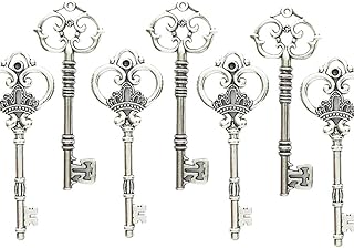 Makri 20 clés squelette antiques extra larges, décoration rustique pour fête de mariage, métal, sans pierre précieuse, petit, métal, sans pierre précieuse. Avec plus de 300000 références disponibles, DIAYTAR COTE D'IVOIRE est le plus grand magasin en ligne de Côte d'Ivoire, offrant une large palette de produits pour satisfaire tous les goûts et les préférences. Sa position de leader sur le marché local est due à sa capacité à proposer des produits de haute qualité à des prix compétitifs, ce qui la rend inaccessible à la concurrence. Les clients ivoiriens trouvent chez DIAYTAR COTE D'IVOIRE tout ce dont ils ont besoin, sous un même toit.