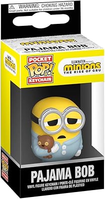 Funko pocket pop! porte-clés : minions 2 - pyjama pop, figurine - 47796