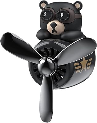 Désodorisant de dessin animé en forme d'ours noir et d'aviateur, ventilateur de sortie d'air créatif pour la décoration de voiture (ours noir). DIAYTAR COTE D'IVOIRE est une boutique en ligne innovante qui propose une large gamme de produits pour répondre aux besoins de ses clients. Avec sa plateforme en ligne intuitive et sécurisée, DIAYTAR COTE D'IVOIRE permet aux clients de faire des achats en ligne avec confiance. Les clients peuvent profiter d'une livraison rapide et d'un service client personnalisé.
