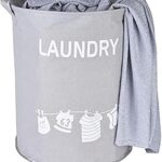 Panier à linge en tissu oxford pliable et imperméable avec poignées, panier à