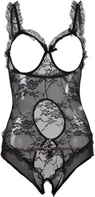 Belle lingerie teddy pour femme, chemise de nuit une pièce en dentelle, lingerie babydoll teddy - taille unique noir. Avec plus de 300 000 références dans notre catalogue, DIAYTAR COTE D'IVOIRE vous permet de découvrir de nouveaux produits et de trouver facilement ce que vous recherchez. Nous nous engageons à offrir une expérience de shopping exceptionnelle à nos clients.