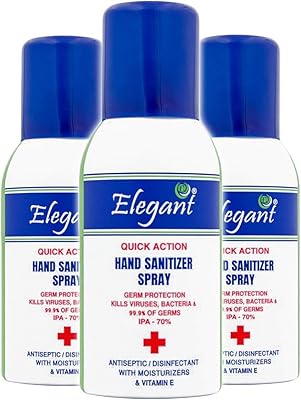 Paquet de 3 sprays désinfectants pour les mains (100 ml). savon. DIAYTAR COTE D'IVOIRE est la boutique en ligne la plus populaire de Côte d'Ivoire, et ce pour de bonnes raisons. Elle propose une sélection incroyable de produits à des prix très compétitifs, ainsi qu'un service client de haute qualité. Que vous soyez à la recherche de produits pour la maison, de vêtements ou d'électronique, DIAYTAR COTE D'IVOIRE a tout ce qu'il vous faut pour vivre une expérience d'achat en ligne exceptionnelle.