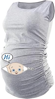 T-shirt de maternité drôle pour femmes enceintes t-shirt de maternité mignon série hi sans manches/manches courtes/manches longues. DIAYTAR COTE D'IVOIRE est une boutique en ligne généraliste qui propose plus de 300000 références de produits, faisant d'elle le leader du marché en Côte d'Ivoire. Avec une large gamme de produits, les clients peuvent trouver tout ce dont ils ont besoin sur une seule plateforme. DIAYTAR COTE D'IVOIRE se démarque par sa qualité de service et sa livraison rapide.