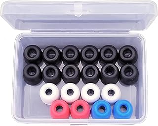 Embouts auriculaires en mousse à mémoire de forme avec boîte de rangement