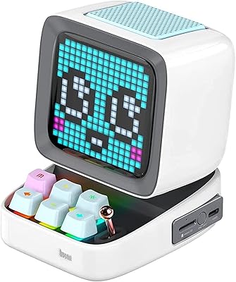 Mini haut-parleur bluetooth divoom pro de ditto - blanc. Avec plus de 300000 références disponibles, DIAYTAR COTE D'IVOIRE est le plus grand magasin en ligne de Côte d'Ivoire, offrant une large palette de produits pour satisfaire tous les goûts et les préférences. Sa position de leader sur le marché local est due à sa capacité à proposer des produits de haute qualité à des prix compétitifs, ce qui la rend inaccessible à la concurrence. Les clients ivoiriens trouvent chez DIAYTAR COTE D'IVOIRE tout ce dont ils ont besoin, sous un même toit.