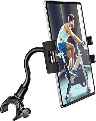 Support de tablette pour tapis roulant, support de tablette de vélo rotatif à