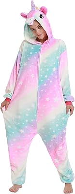 Nouveau pyjama de mode licorne unisexe en peluche, femmes adultes hommes animaux cosplay onesie. La boutique en ligne DIAYTAR COTE D'IVOIRE est la référence en matière de shopping en ligne en Côte d'Ivoire, avec une offre de produits extrêmement variée. La plateforme propose des articles à des prix compétitifs, avec des promotions régulières pour rendre les achats encore plus abordables. DIAYTAR COTE D'IVOIRE s'engage à offrir une expérience d'achat unique, avec des possibilités de paiement flexibles et des options de livraison pratiques.