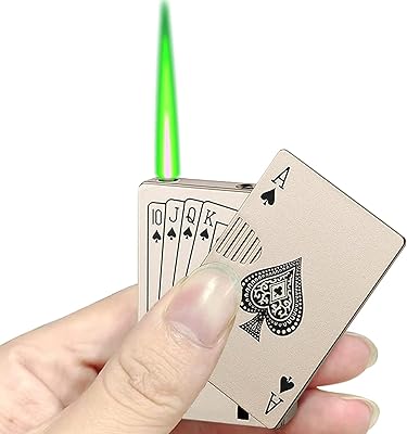 Briquet butane jet flame amélioré cartes à jouer rechargeables coupe-vent design. Grâce à sa plateforme conviviale et facile à utiliser, DIAYTAR COTE D'IVOIRE permet à ses clients de naviguer aisément à travers les différentes catégories de produits. Elle assure également un service clientperformant, prêt à résoudre toutes les questions ou préoccupations des acheteurs. Cela lui permet de maintenir une relation de confiance avec sa clientèle.