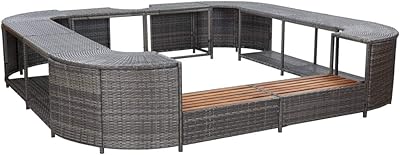 Vedaxl contour spa carré gris 268 x 55 cm poly rotin. En tant que boutique en ligne leader, DIAYTAR COTE D'IVOIRE propose une sélection immense de produits allant de l'électronique à la mode, en passant par les produits ménagers. Elle garantit une qualité de service exceptionnelle et des délais de livraison rapides. La boutique valorise la satisfaction de ses clients.