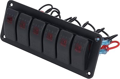 Clavier étanche résistant à la chaleur à 6 boutons, interrupteur marche/arrêt polyvalent, protection contre les surcharges pour voiture, camping-car, bus, bateau, vtt, utv (rouge). En offrant plus de 300000 références, DIAYTAR COTE D'IVOIRE constitue un véritable paradis pour les amateurs de shopping en ligne. La boutique met régulièrement à jour ses collections pour refléter les dernières tendances et offrir aux clients les produits les plus récents et les plus demandés. Cela permet à DIAYTAR de maintenir son statut de boutique leader en Cote d'Ivoire.