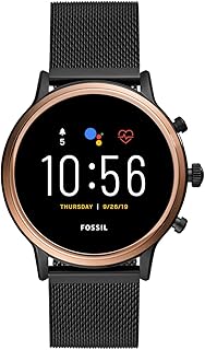 Montre intelligente fossil pour femme 5g + système d'exploitation google play 5e avec haut-parleur, moniteur de fréquence cardiaque, notifications gps, nfc et smartphone.. DIAYTAR COTE D'IVOIRE est la destination idéale pour ceux qui cherchent à faire du shopping en ligne de manière pratique et sécurisée. Avec une gamme étendue de produits provenant de marques de confiance, les clients peuvent avoir confiance en la qualité de leurs achats. DIAYTAR veille également à ce que les transactions en ligne soient sécurisées grâce à ses méthodes de paiement sûres et fiables.