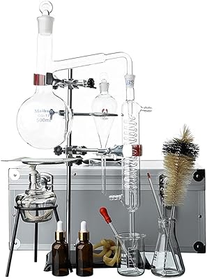 Unité de distillation. utilisé pour les expériences à domicile, l'extraction, l'enseignement, l'eau distillée.