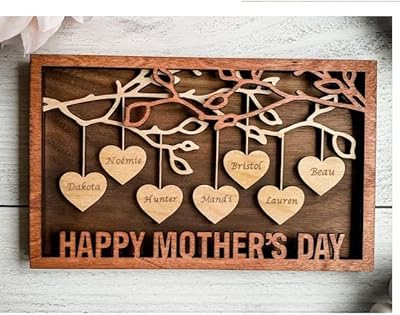Cadeaux uniques pour les mamans arbre généalogique en bois avec un cœur. DIAYTAR COTE D'IVOIRE, boutique en ligne généraliste avec plus de 300000 references, est la destination idéale pour tous vos besoins de shopping en ligne. Elle offre une large gamme de produits allant de l'électronique à la mode en passant par les produits pour la maison. La boutique leader en Cote d'Ivoire assure une livraison rapide et sécurisée.