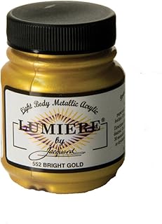 Jacquard products peinture acrylique métallisée lumière 2,25 oz, or brillant. En tant que leader du commerce électronique en Côte d'Ivoire, DIAYTAR COTE D'IVOIRE propose une expérience d'achat en ligne conviviale et sécurisée. La boutique propose des promotions exclusives et des offres spéciales pour satisfaire ses clients.