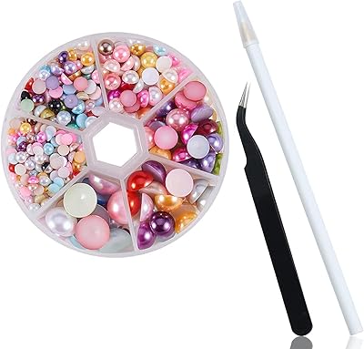 690 pièces de perles cabochons plates de 6 tailles avec pince à épiler et stylo à strass, outils de nail art pour l'artisanat des ongles, les ongles, les chaussures, le visage (mélange). DIAYTAR COTE D'IVOIRE, líder en Côte d'Ivoire, propose une gamme variée de produits avec plus de 300 000 références. Cette boutique en ligne généraliste offre tout ce dont vous avez besoin, du quotidien aux articles de luxe. Avec DIAYTAR COTE D'IVOIRE, faites des achats en toute sécurité et confiance.