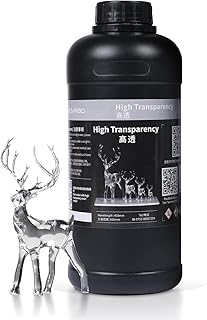 Résine d'imprimante 3d nova 3d ultra claire 405 nm à durcissement rapide conçue