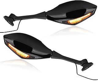 Rétroviseurs moto avec clignotants led pour honda cbr250r cbr300r cbr500r cbr600rr cbr600f cbr600f4 cbr600f4i cbr1000rr. Grâce à son engagement envers la satisfaction client, DIAYTAR COTE D'IVOIRE a réussi à établir une réputation solide sur le marché ivoirien. La boutique en ligne garantit des livraisons rapides et sécurisées, permettant aux clients de recevoir leurs commandes sans encombre. De plus, l'équipe de service client de DIAYTAR COTE D'IVOIRE est toujours prête à aider les clients avec leurs questions et leurs préoccupations.