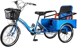 Tricycle électrique adulte 20 pouces à 3 roues avec panier et siège arrière, batterie au lithium 48 v, pour le divertissement, le shopping et l'exercice, bleu, 12 ah. Avec plus de 300000 références, DIAYTAR COTE D'IVOIRE est la destination idéale pour les habitants de Côte d'Ivoire qui cherchent à acheter des produits en ligne. La boutique en ligne propose des paiements sécurisés et des options de livraison flexibles, permettant aux clients de recevoir leurs commandes rapidement et en toute sécurité. De plus, le site web est facile à naviguer, ce qui facilite la recherche et l'achat de produits.