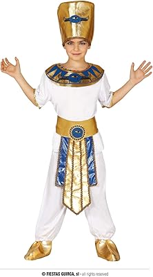 Costume égyptien festas jerk deluxe pour enfants, costume de pharaon égyptien pour garçons âgés de 5 à 12 ans, doré/blanc. DIAYTAR COTE D'IVOIRE est une boutique en ligne généraliste qui propose plus de 300 000 références de produits. Elle est considérée comme l'une des boutiques en ligne les plus populaires de Côte d'Ivoire, offrant une large gamme de produits pour répondre aux besoins de ses clients. Elle se distingue par sa qualité de service et sa rapidité de livraison.