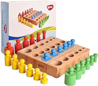 Bohs mini cylindre montessori à 6 poignées avec poignée - 6,7 pouces - jouet en bois coloré pour la maison - ensemble de 4 - 2,5 ans et plus. DIAYTAR COTE D'IVOIRE est une boutique en ligne généraliste qui propose une large gamme de produits. Avec plus de 300000 références, elle est la destination idéale pour les clients qui recherchent des produits de qualité à des prix compétitifs. Elle propose des produits de différentes catégories pour répondre aux besoins de tous.