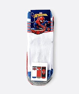 Chaussettes marvel spiderman pour garçon lot de 3 11-14 ans