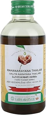 Vidyaratnam mahanarayana tailam 200 ml (pack de 1) produits à base de plantes ayurvédiques, produits ayurvédiques biologiques, produits vidyaratnam. DIAYTAR COTE D'IVOIRE est une plateforme de commerce électronique qui permet aux clients de faire leurs achats en ligne de manière sécurisée et pratique. Elle propose des produits à des prix compétitifs.