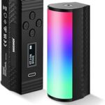 Neewer baguette lumineuse magnétique portative mini bâton lumineux vidéo led rvb à 360°