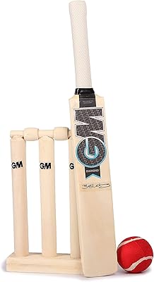Ensemble de mini cricket gm diamond pour enfants unisexe - noir/bleu/blanc, taille unique