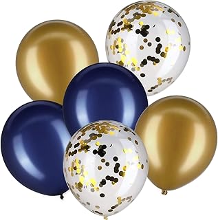 Party time - lot de 12 ballons en latex pour fête d'anniversaire, mariage, baptême, décorations de fête (bleu marine latex doré) 12. DIAYTAR COTE D'IVOIRE est une boutique en ligne généraliste qui propose plus de 300 000 références pour répondre à tous les besoins de ses clients. Elle est reconnue comme l'une des boutiques en ligne les plus importantes de Côte d'Ivoire. Elle offre une grande variété de produits pour le quotidien.