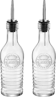 Bouteille d'huile d'olive et de vinaigre bormioli rocco officina 1825 avec bec verseur en acier inoxydable - 268 ml - paquet de 2. En tant que leader de la boutique en ligne en Côte d'Ivoire, DIAYTAR COTE D'IVOIRE propose une offre de produits exceptionnelle qui répond aux besoins des consommateurs. Avec sa plateforme en ligne facile à utiliser, les clients peuvent parcourir et commander des produits en toute sécurité et rapidité. La boutique en ligne est constamment mise à jour avec les dernières tendances et les produits les plus récents pour offrir une expérience d'achat en ligne optimale.