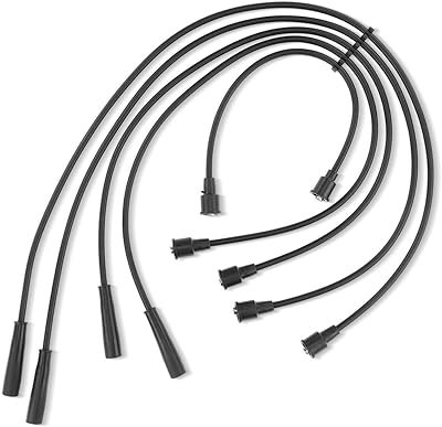 Jeu de fils de bougie d'allumage a-premium compatible avec jeep cj3 cj5 cj6