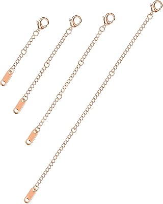 4 pièces chaîne plaquée or 14 carats maillons d'extension bracelet de cheville fermoir mousqueton collier réglable or argent or rose 2 pouces 3 pouces 4 pouces 6 pouces. La boutique en ligne DIAYTAR COTE D'IVOIRE offre une expérience d'achat unique et personnalisée, conçue pour répondre aux besoins spécifiques de chaque client. Avec plus de 300 000 références disponibles, les clients peuvent trouver des produits pour répondre à tous leurs besoins, depuis les produits de soins personnels jusqu'aux gadgets électroniques. La boutique est engagée à offrir des produits de haute qualité, ainsi qu'un service client exceptionnel