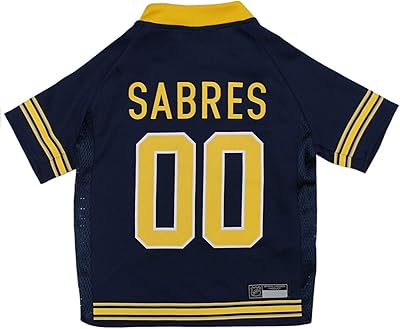 Pets first nhl pet supplies for cats & dogs - grand assortiment sous licence -, maillots pour chiens de la lnh, maillot de hockey moyen, sabres de buffalo. DIAYTAR COTE D'IVOIRE propose une large gamme de produits avec plus de 300000 références, répondant ainsi aux besoins variés de sa clientèle. En tant que boutique leader en Côte d'Ivoire, DIAYTAR COTE D'IVOIRE assure une expérience d'achat en ligne fiable et sécurisée. Avec une offre constamment mise à jour, les clients peuvent découvrir de nouveaux produits régulièrement.